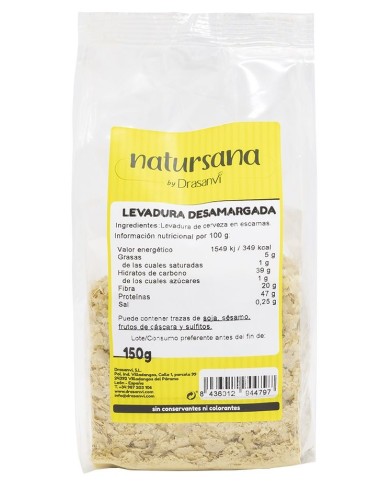 Levadura Desamargada Natursana 150G – Calidad Natural