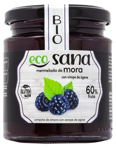 Mermelada de Mora con Sirope de Ágave Bio