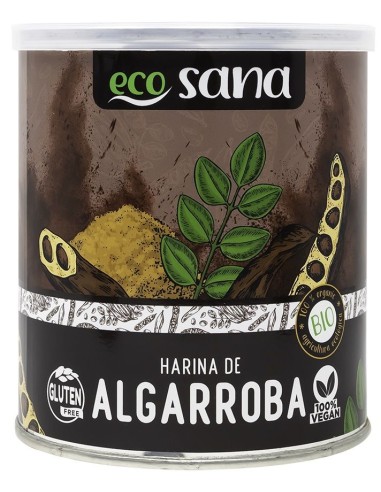 Harina de Algarroba Bio 350g Ecosana – Natural y Saludable