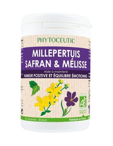 Complejo de Hipérico, Azafrán y Melisa Bio