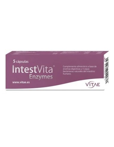 IntestVita Enzymes REDUX 5 cápsulas de Vitae