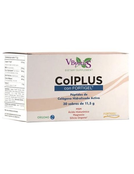 ColPLUS Sobres con Fortigel® 345 g 30 Sobres de 11,5 g Vbyotics