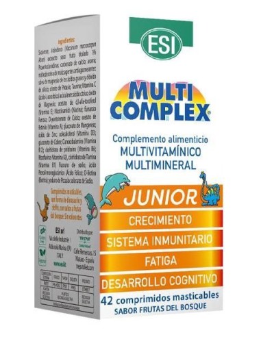 Multicomplex Junior 42Comp. Trepatdiet-Esi | Vitaminas Niños