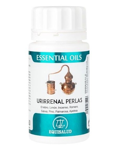 Essentials Oils Urirrenal 60 Perlas Equisalud  Bienestar Natural