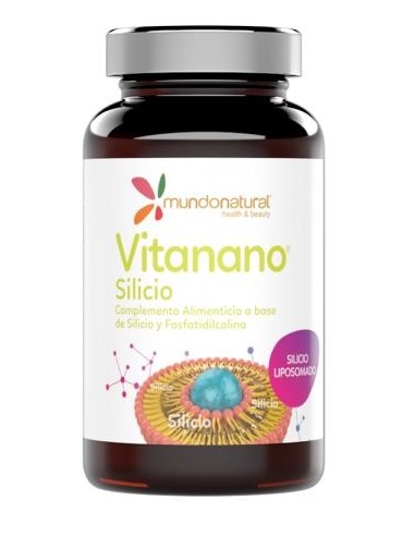 Vitanano Silicio Liposomado 30Cap  Salud y Bienestar Natural