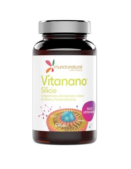 Vitanano Silicio Liposomado 30Cap  Salud y Bienestar Natural