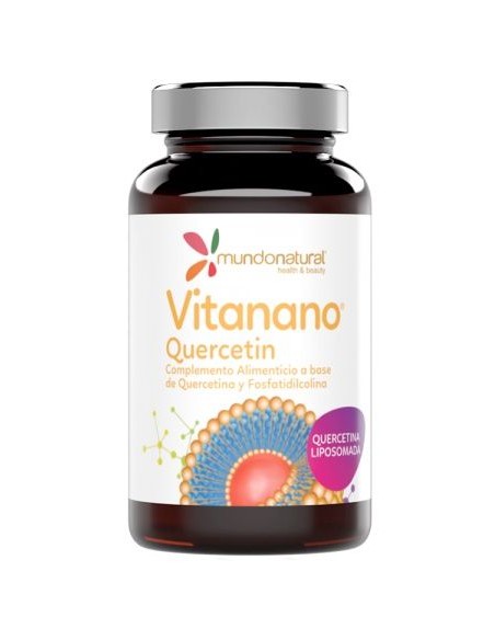 Vitanano Quercetina Liposomada 30 cápsulas | Mundonatural