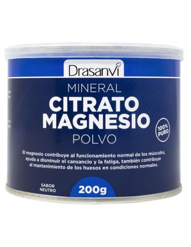 Mineral Citrato Magnesio 200G Drasanvi