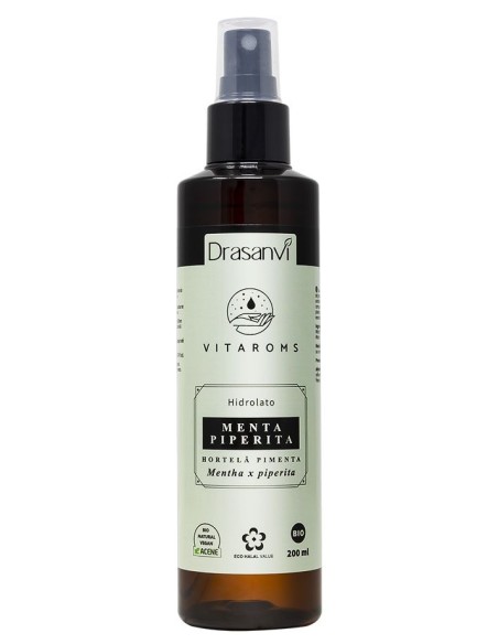 Hidrolato Menta Piperita Bio 200Ml Vitaroms Drasanvi