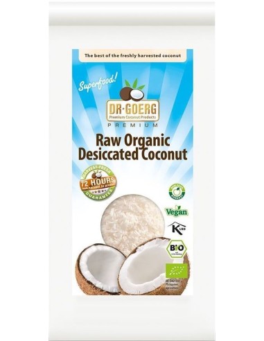 Coco Rallado Fino 300 g Dr. Goerg – Natural y Delicioso