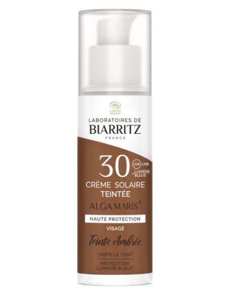 Crema Solar Facial Pigmentada SPF30 - Color Ambar