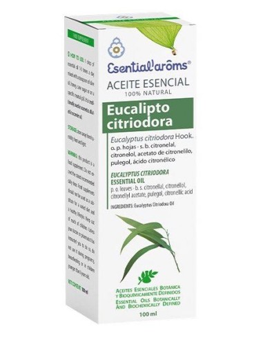 Óleo Essencial de Eucalipto Citriodora 100 ml - Aromas Essenciais