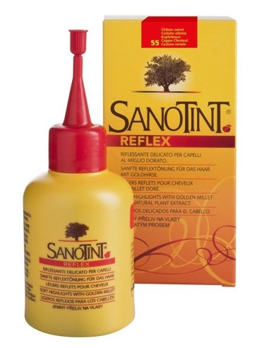 SANOTINT® Reflex 55 Castaño Cobrizo – Coloración Natural