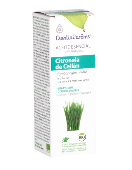 Aceite Esencial de Citronela de Ceilán Bio