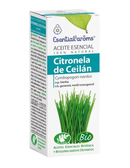 Aceite Esencial de Citronela de Ceilán Bio