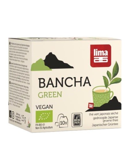 Té Verde Bancha con Filtros de Lima – Frescura Natural