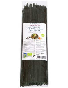 Pasta Integral con Algas Algamar | Espagueti Saludable y Natural 2