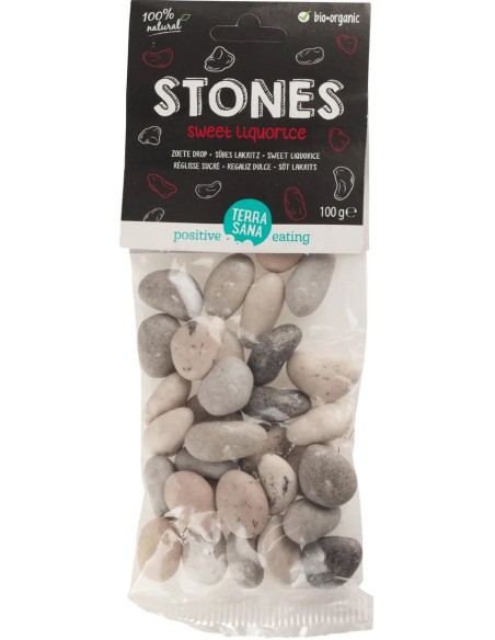 Stones Regaliz Dulce 100 G de Terrasana