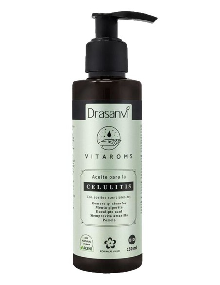 Óleo Anticelulite Vitaroms Drasanvi 150ml Eficaz