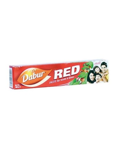 Dentífrico Rojo Dabur 100 ml – Protección y Frescura Total