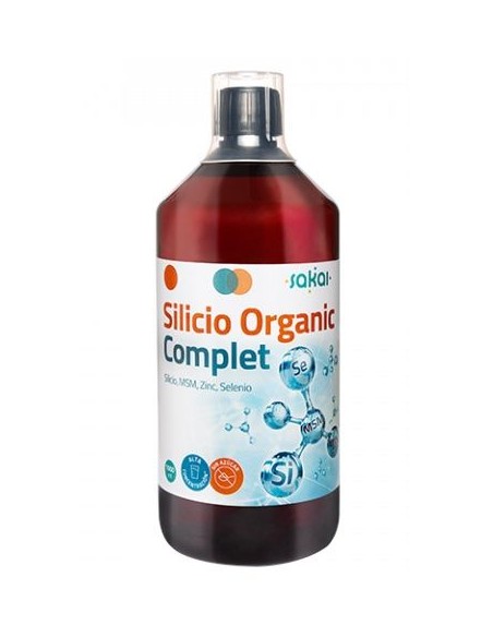 Silicio Organic Complet 1Lt Sakai  Nutrición Vegetal Efectiva