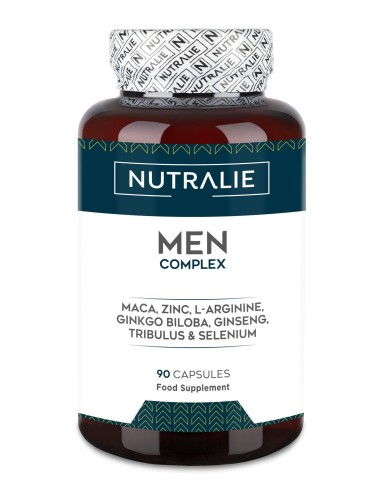 Men Complex Maca+L-Arginina+Zinc 90 cápsulas Nutralie eficaz
