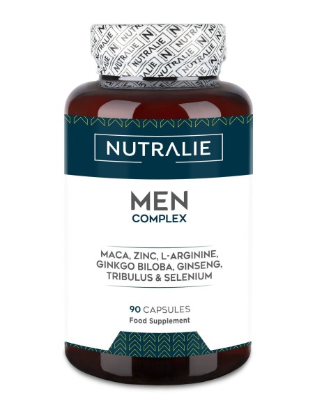 Men Complex Maca+L-Arginina+Zinc 90 cápsulas Nutralie eficaz