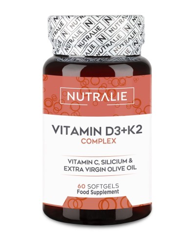 Vitamina D3+K2+C Complex 60 cápsulas | Nutralie Salud