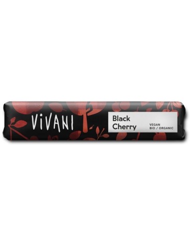Chocolatina Black Cherry Vivani: Sabor intenso y natural