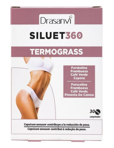 Termograss Siluet 360 Drasanvi 30 Comprimidos  Quema Grasa