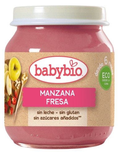 Tarrito de Manzana y Fresa