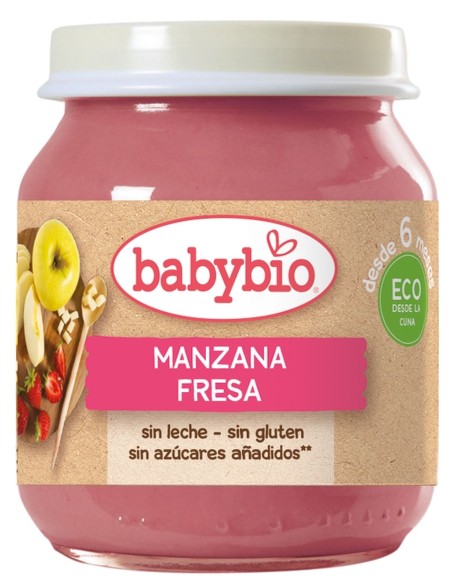 Tarrito de Manzana y Fresa