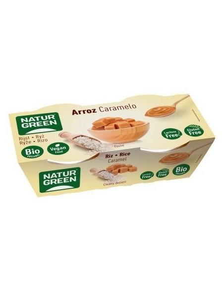 Postre de Arroz con Caramelo Bio