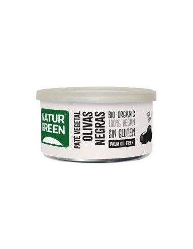 Pate Olivas Negras 125G de Naturgreen