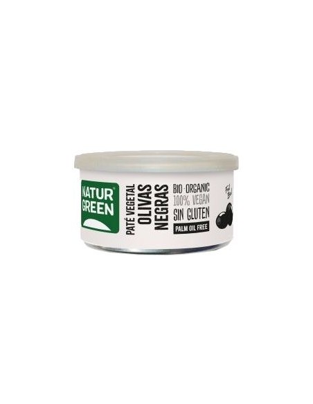 Pate Olivas Negras 125G de Naturgreen