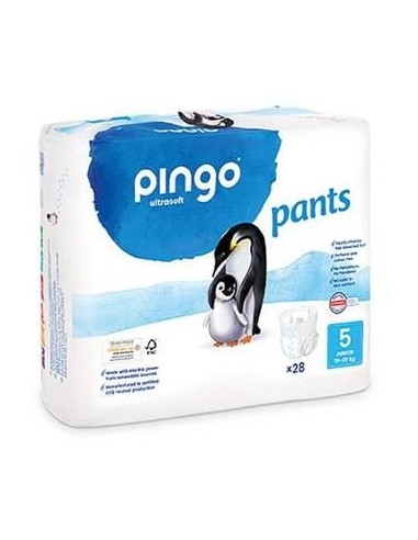 Pañales Braguita T5 Bio Pingo 28 unidades ecológicos y cómodos