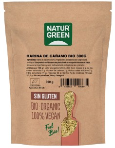 Harina de Cañamo 300 G de Naturgreen 2