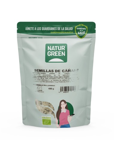 Sementes de Cânhamo Orgânicas Naturgreen 400 Grs por Naturgreen