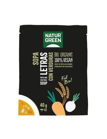 Sopa de Letras con Verduras Bio