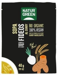 Naturgreen Sopa Fideos Curry 40 Gr de Naturgreen 2