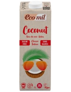 EcoMil Bebida de Coco Classic Nature Bio 1 L 2