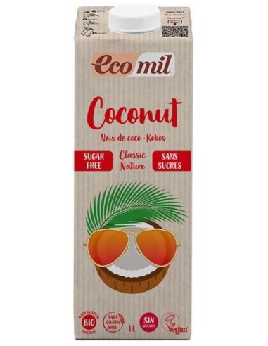 EcoMil Bebida de Coco Classic Nature Bio 1 L