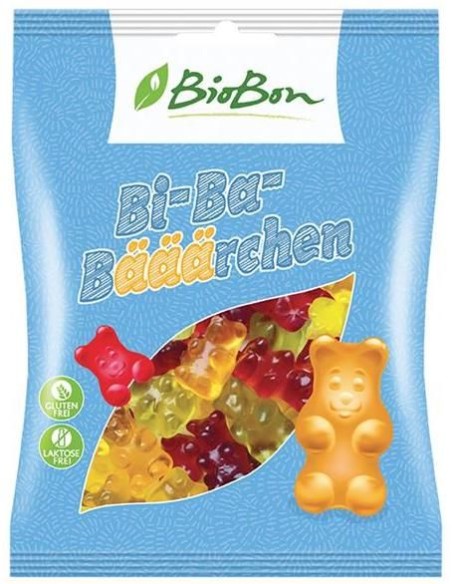 Caramelos de Ositos de Goma con Zumo de Fruta Bio