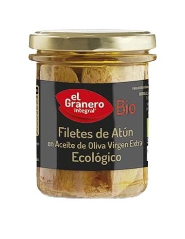 Filetes de Atún Bio 195 g | El Granero Integral Natural