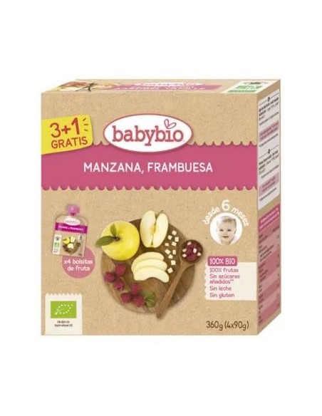 Pack Smoothies Manzana y Frambuesa