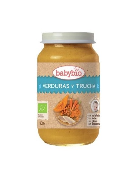 Tarrito de Verduras y Trucha