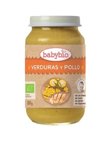 Babybio Potito Pollo 200 Gr de Babybio