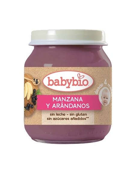 Tarrito de Manzana y Arándanos