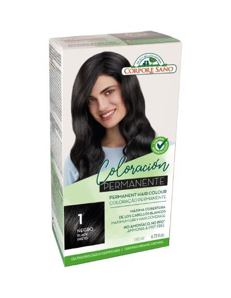 Tinte Permanente Negro nº1