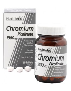 Cromo Picolinato 60 Comprimidos Health Aid de Health Aid 2